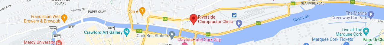 Map Riverside Chiropractor Clinic